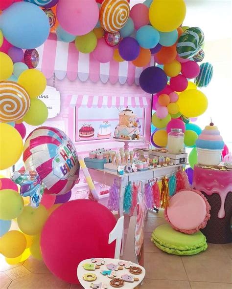 Candyland Birthday Party Ideas Photo 1 Of 16 Candyland Birthday