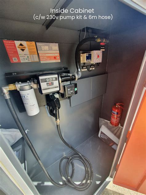 litre steel bunded diesel dispensing tank fuel tank shop