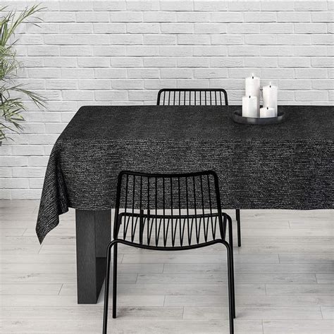 Скатерть с акриловой пропиткой Kandinsky Black (TT150994) 140x220 см ...