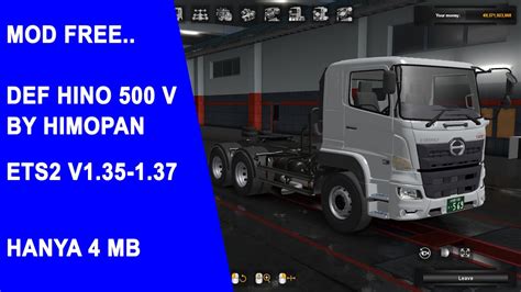 DEF HINO 500 BY HIMOPAN EURO TRUCK SIMULATOR 2 V1 35 1 37 YouTube