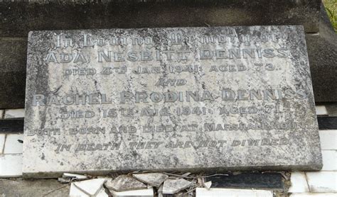 Ada Nesbitt Denniss Find A Grave Memorial