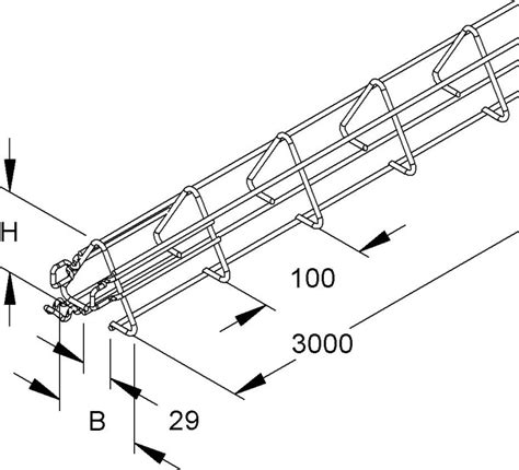 Niedax Gitterrinne V F Rmig Mtct E