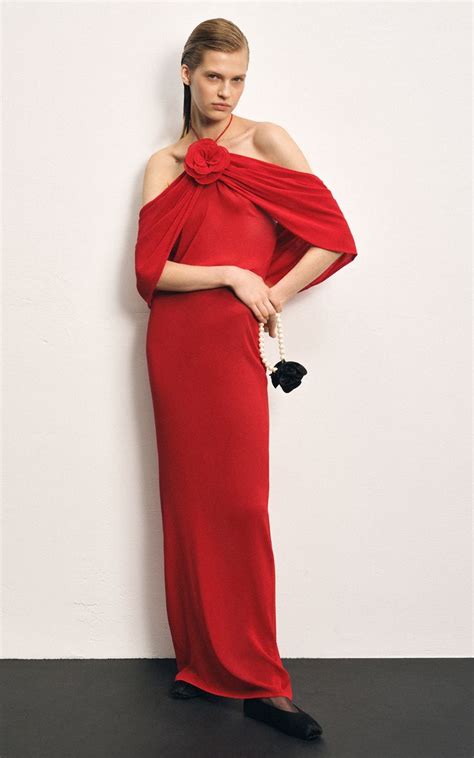 Women S Magda Butrym Resort Collection Moda Operandi Red Off