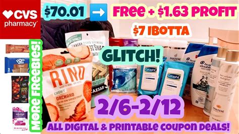 Cvs Haul More Deals Couponing This Week Glitch Freebies