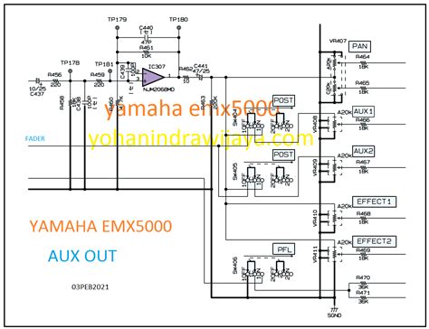 Skema Mixer Yamaha Emx Yohan From Indonesia