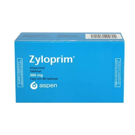 Zyloprim 300 Mg 60 Tab Farma Leal