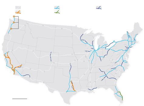 American high-speed rail: The 5 projects taking shape in the U.S. - The ...