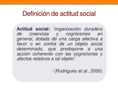 Psicología Social Actitudes Y Comportamientos 2013