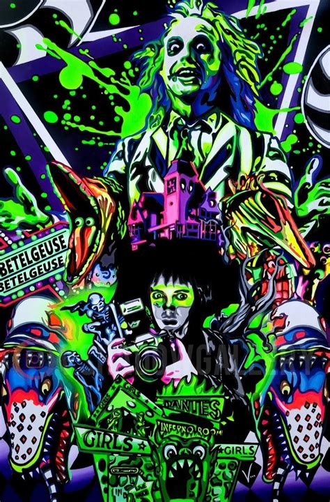 Beetlejuice Poster Print