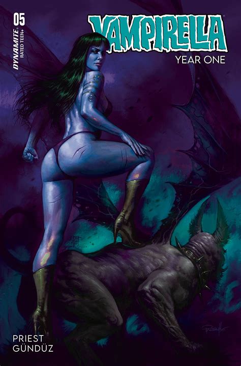 Nov Vampirella Year One Cvr O Foc Parrillo Ultraviolet