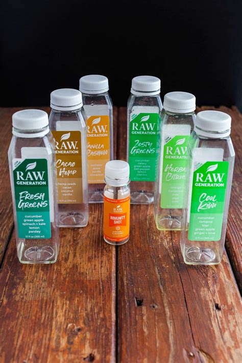 Raw Generation Low Sugar Juice Cleanse - Bad to the Bowl