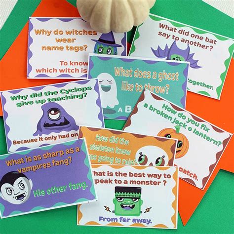 Free Printable Halloween Lunch Box Jokes for Kids | Sunny Day Family