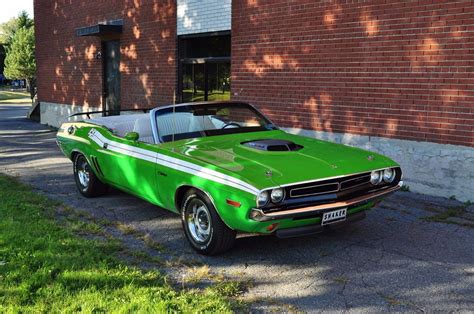 1971 Dodge Challenger Convertible Rt Tribute In Green Go Dodge