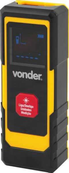 Medidor Dist Ncia A Laser Vonder Metros Trena Cribedo