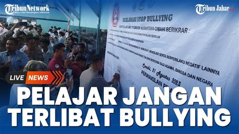 Buntut Perundungan Pelajar Di Cimahi Polisi Datangi Sekolah Youtube