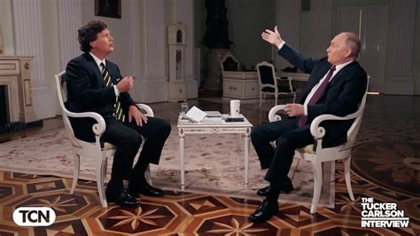 Por Qué El Presidente Ruso Vladimir Putin Y Tucker Carlson Se Necesitan