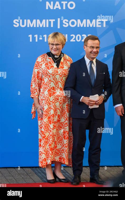 VILNIUS, LITHUANIA. 12th July 2023. Heads of States and Heads of ...