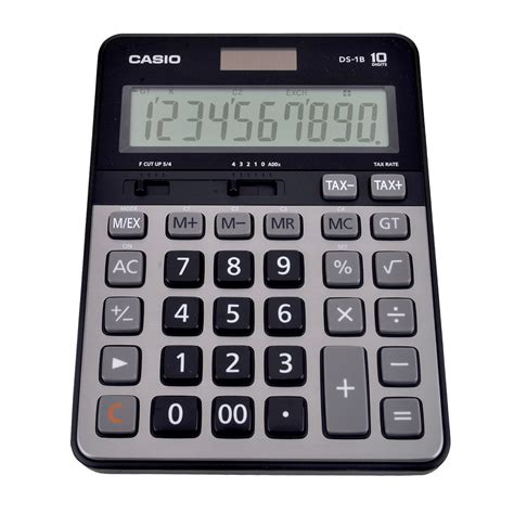 Casio DS-1B Desktop Calculator, 10 Digit, Extra Large Display