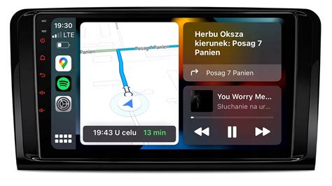 Najnowszy Android Ml Gl Mercedes W X Carplay Radio Nawigacja