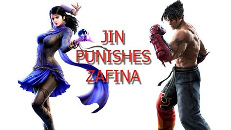 Aprendatekken Tekken Tutorial Jin Punishes Zafina Drakulya Youtube