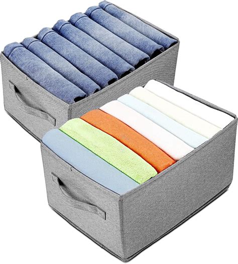 Aiqinu Organizer Armadio Cassettiera Per Jeans Pezzi Organizer