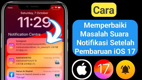 Cara Memperbaiki Masalah Suara Notifikasi Setelah Pembaruan Ios