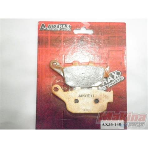 Ax35 140 Artrax Rear Brake Pads Honda Xrvxlvnx