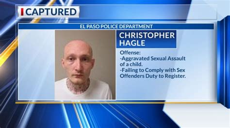 Wanted Sex Offender Captured By El Paso Police