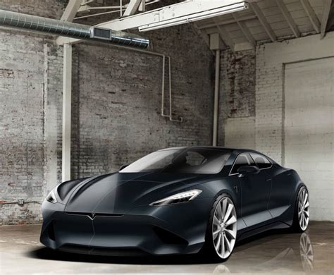 Tesla Model S Rendering Reveals Dated Design Of Current Electric Sedan