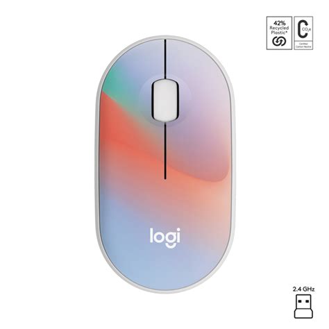 Logitech M340 Wireless Mouse With Limited Edition Prints, USB Receiver ...