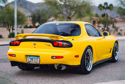 Tim Eulls Competition Yellow Mica Mazda Rx 7 R1 Drivingline