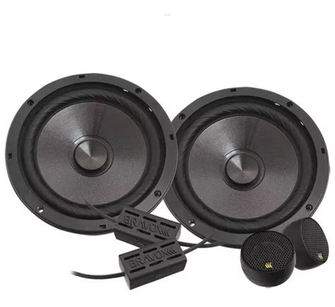 Kit Duas Vias Bravox 6 120w Rms Crossover E Tweeter Cs60p Frete grátis