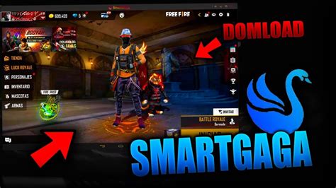 Como descargar e instalar SmartGaga fácil y rápido para jugar Free Fire