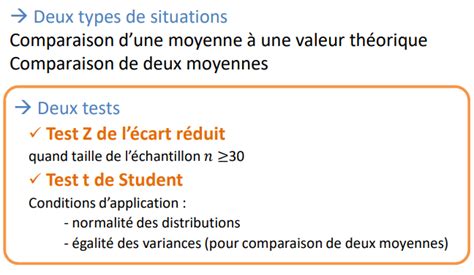 Test De Student Ou Cart R Duit Ue Biostatistiques Tutorat