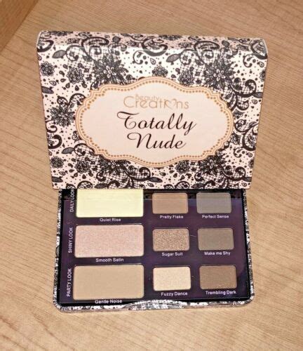 Eyeshadow Palette Beauty Creations Totally Nude Matte Shimmer Face