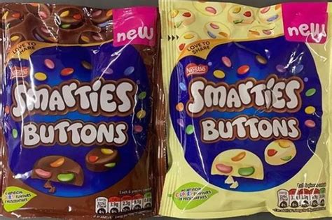 Nestlé Launches Smarties Buttons In Milk White And Orange Chocolate