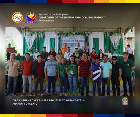 Dilg Xii Turns Over Infra Projects To Barangays In Arakan Cotabato