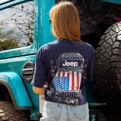 Jeep Big Usa T Shirt Jedco