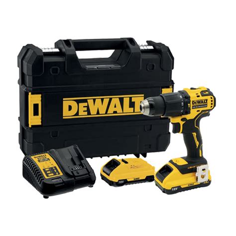 Dewalt 18v Li Ion Brushless Impact Drill Kit Brights