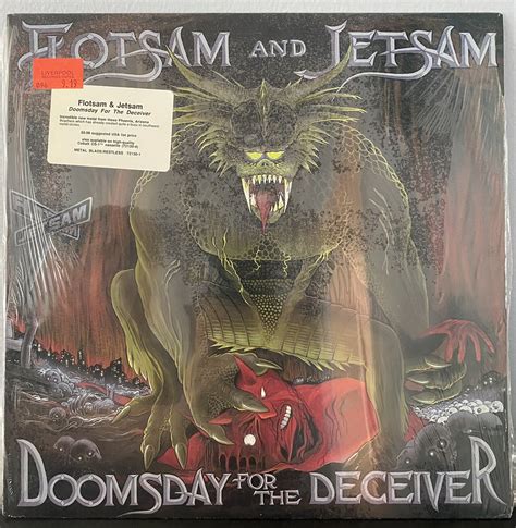 Flotsam And Jetsam Doomsday For The Deceiver Vinyl Lp Record