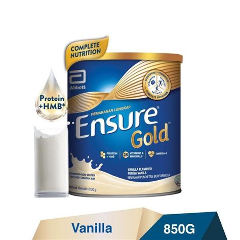 Ensure Gold Vanilla Wheat Almond Coffee G Shopee Malaysia