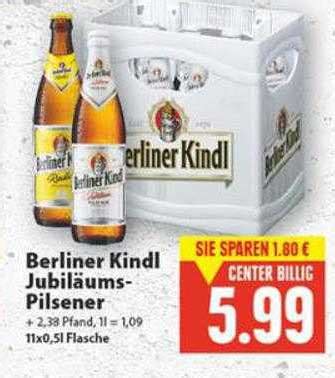 Berliner Kindl Jubil Ums Pilsener Angebot Bei E Center