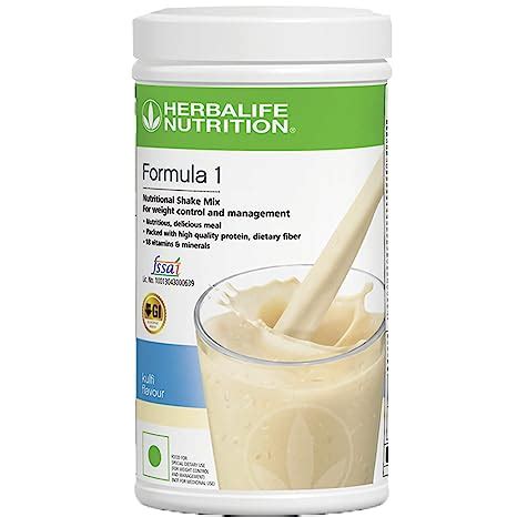 Herbalife Formula 1 Nutrition Shake Mix Kulfi Flavor 500 G Amazon In