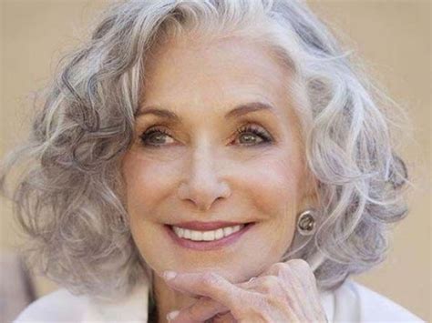 16 Casual Hairstyles Women Over 60 Curly Hair