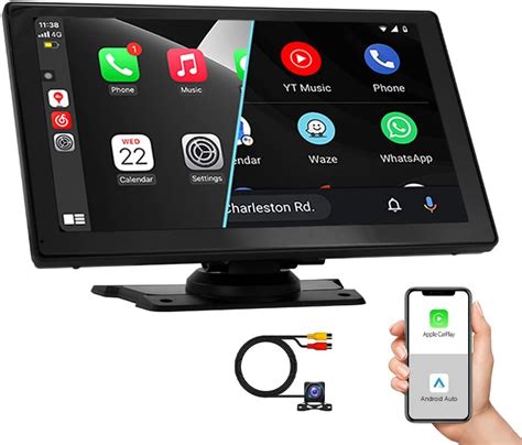 XRC TECH Carplay sem fio e Android Auto para estéreo de carro GPS de