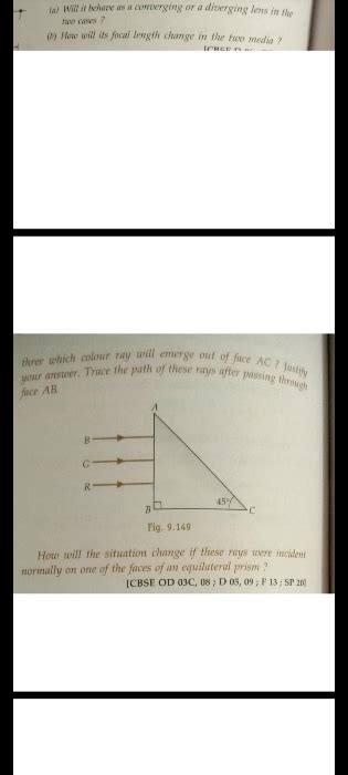 Show That No Ray Can Pass Through The Prism Whose Refracting Angle A Is