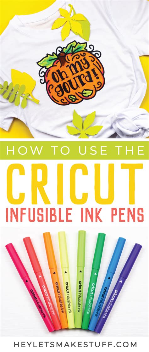 How To Use The Cricut Infusible Ink Pens And Markers