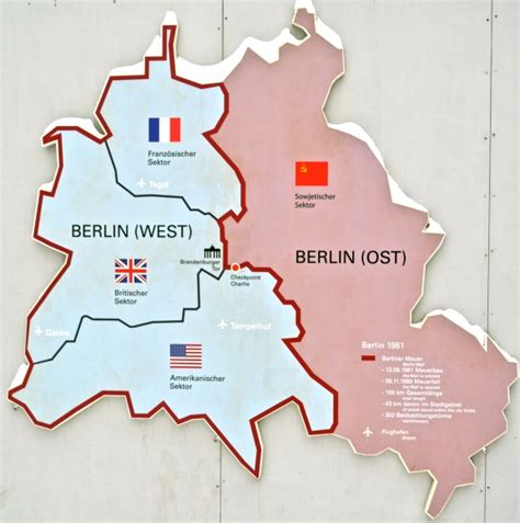 Berliner Mauer Map