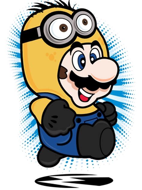 Mario Minion Posters Redbubble