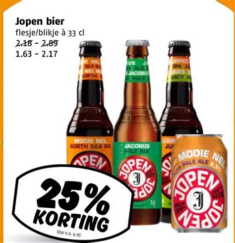 Jopen Bier Aanbieding Bij Poiesz Folders Nl